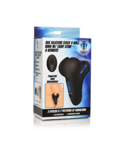 Inel Vibrator Dublu cu Telecomanda