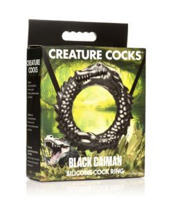 Inel pentru Penis Black Caiman