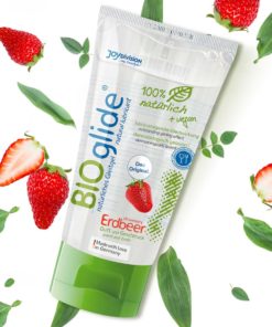 Lubrifiant BioGlide Vegan cu Capsuni