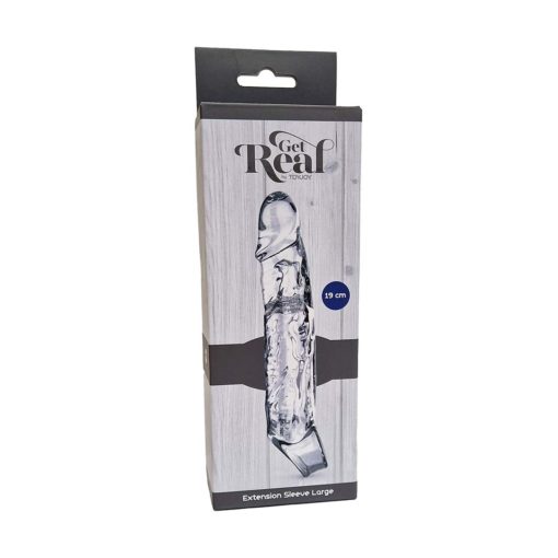 Prelungitor Penis Get Real Transparent Mediu