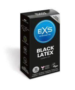 Prezervative EXS Latex Negru