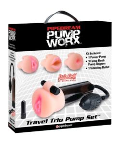 Set Pompa Marire Travel Trio Pump