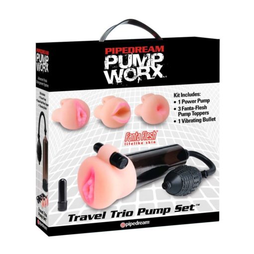 Set Pompa Marire Travel Trio Pump