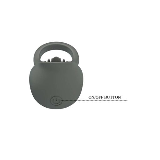 Inel Penis cu Vibratii Master Ring V buton